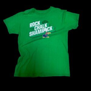 KU Shamrock T shirt